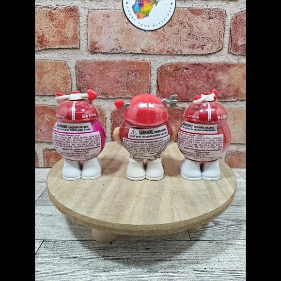 Set of 3 Valentines M&M's Minis Characters From Early 2000s New Sealed - Picture 5 of 6